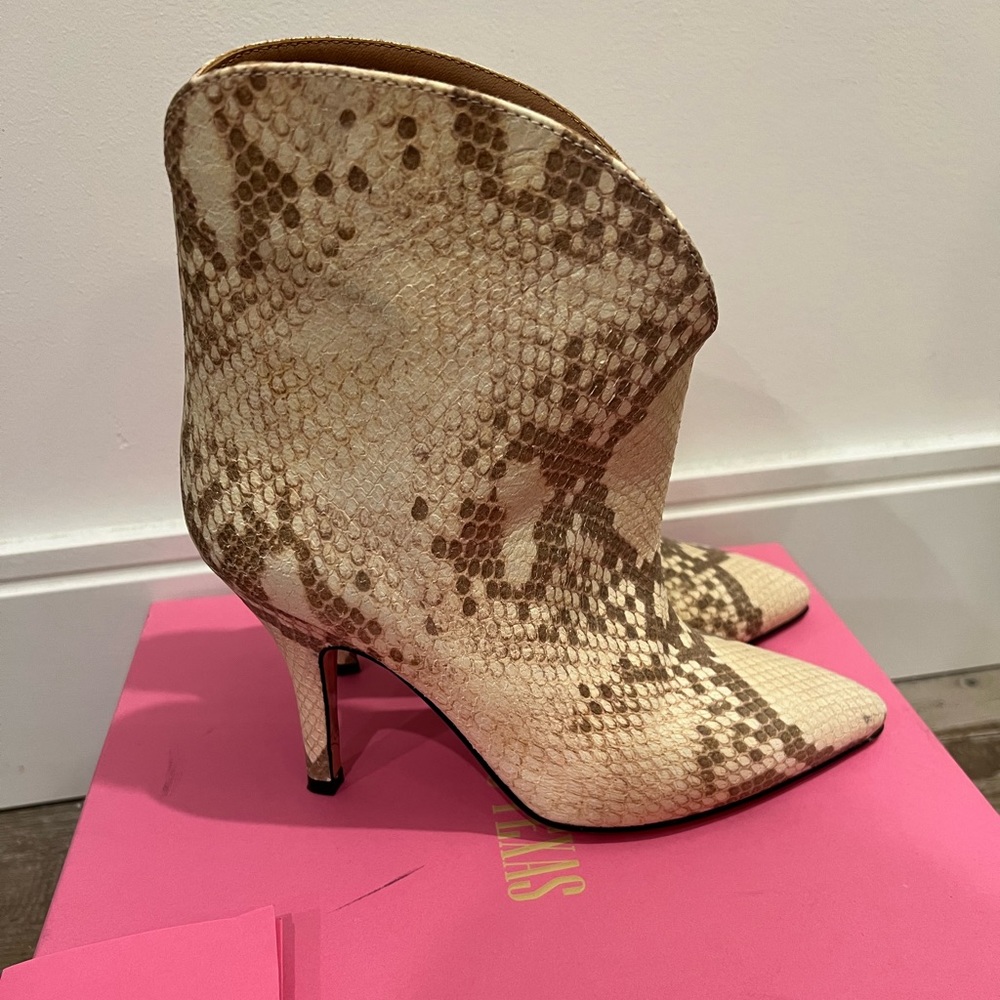 Paris Texas Python ankle bootie - Picture 3 of 3
